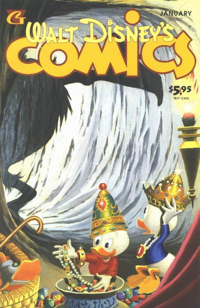 Cover for Walt Disney's Comics and Stories (Gladstone, 1993 series) #607
