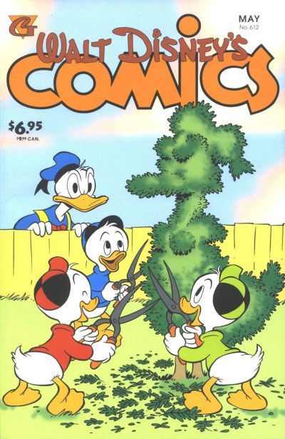 Cover for Walt Disney's Comics and Stories (Gladstone, 1993 series) #612