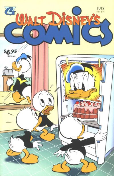 Cover for Walt Disney's Comics and Stories (Gladstone, 1993 series) #614