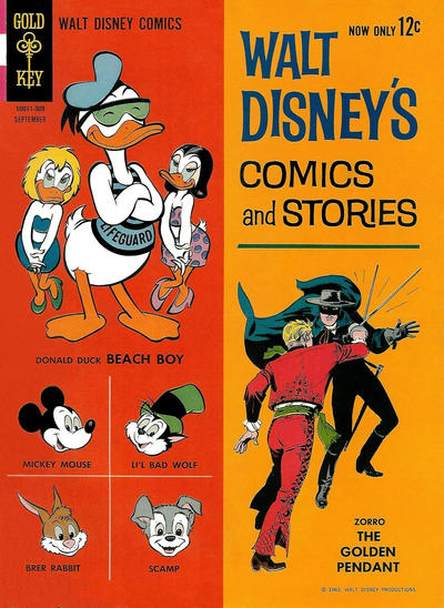Cover for Walt Disney's Comics and Stories (Western, 1962 series) #v23#12 (276)