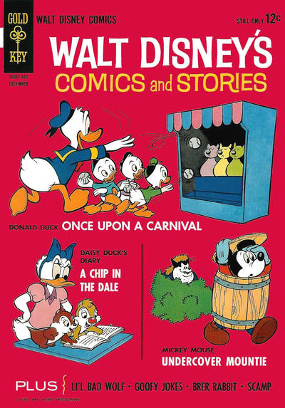 Cover for Walt Disney's Comics and Stories (Western, 1962 series) #v24#3 (279)