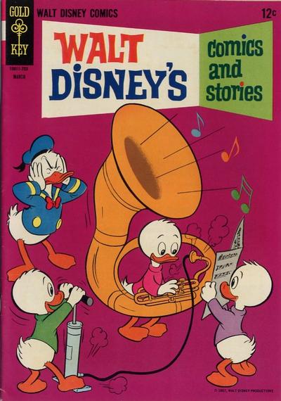 Cover for Walt Disney's Comics and Stories (Western, 1962 series) #v27#6 (318)