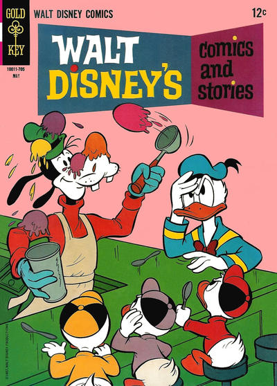 Cover for Walt Disney's Comics and Stories (Western, 1962 series) #v27#8 (320)