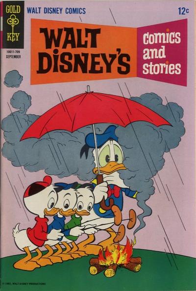 Cover for Walt Disney's Comics and Stories (Western, 1962 series) #v27#12 (324)