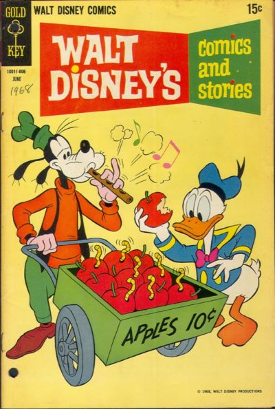 Cover for Walt Disney's Comics and Stories (Western, 1962 series) #v28#9 (333) [15¢]