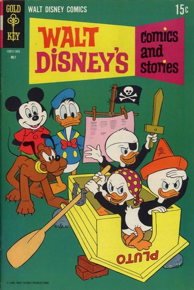 Cover for Walt Disney's Comics and Stories (Western, 1962 series) #v29#8 (344)