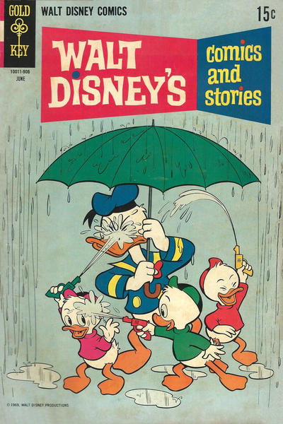 Cover for Walt Disney's Comics and Stories (Western, 1962 series) #v29#9 (345)