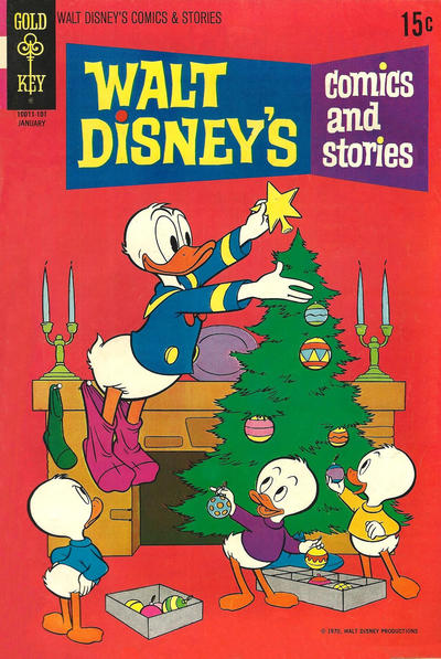 Cover for Walt Disney's Comics and Stories (Western, 1962 series) #v31#4 (364)