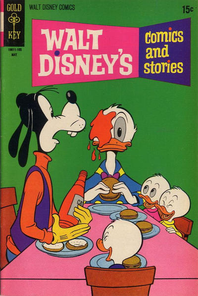 Cover for Walt Disney's Comics and Stories (Western, 1962 series) #v31#8 (368)