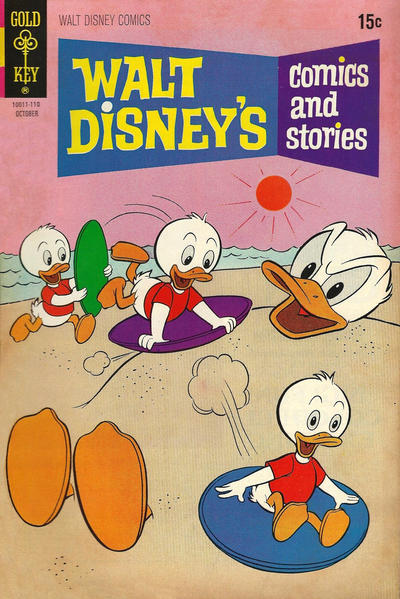 Cover for Walt Disney's Comics and Stories (Western, 1962 series) #v32#1 (373)