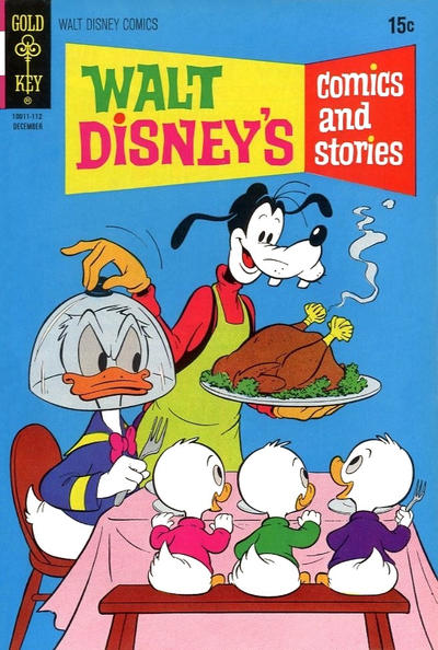 Cover for Walt Disney's Comics and Stories (Western, 1962 series) #v32#3 (375) [Gold Key]