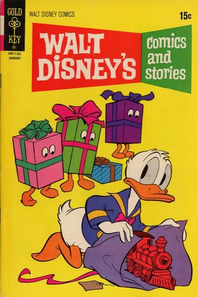 Cover for Walt Disney's Comics and Stories (Western, 1962 series) #v32#4 (376)