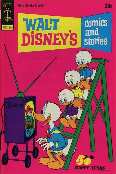 Cover for Walt Disney's Comics and Stories (Western, 1962 series) #v33#8 (392)