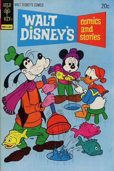 Cover for Walt Disney's Comics and Stories (Western, 1962 series) #v34#4 (400) [Gold Key]