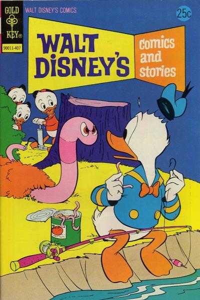 Cover for Walt Disney's Comics and Stories (Western, 1962 series) #v34#10 (406) [Gold Key]
