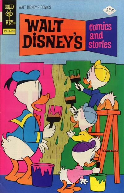 Cover for Walt Disney's Comics and Stories (Western, 1962 series) #v35#11 (419) [Gold Key]