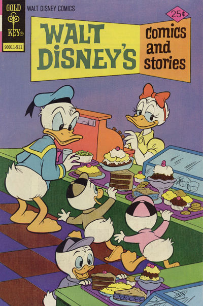 Cover for Walt Disney's Comics and Stories (Western, 1962 series) #v36#2 (422) [Gold Key]