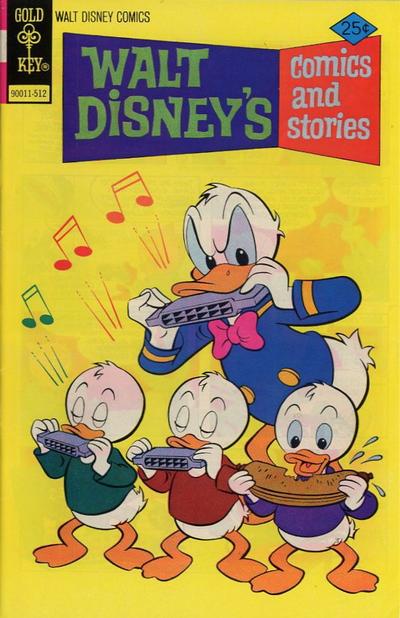 Cover for Walt Disney's Comics and Stories (Western, 1962 series) #v36#3 (423) [Gold Key]