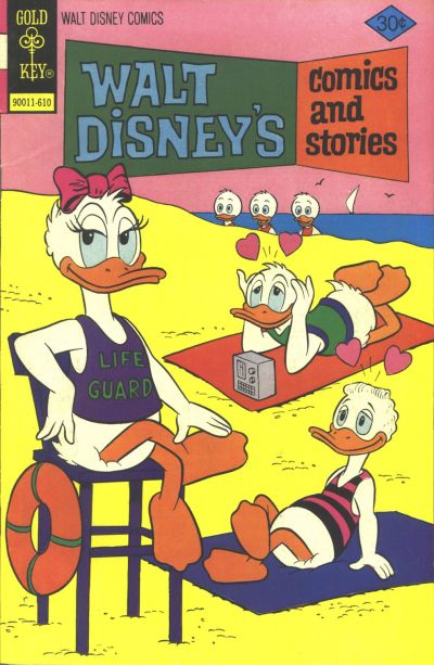 Cover for Walt Disney's Comics and Stories (Western, 1962 series) #v37#1 (433) [Gold Key]