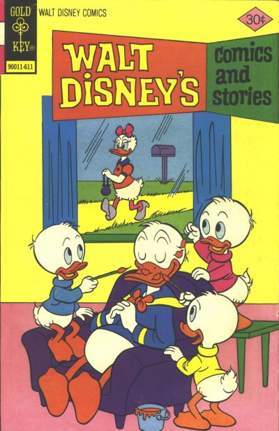 Cover for Walt Disney's Comics and Stories (Western, 1962 series) #v37#2 (434) [Gold Key]