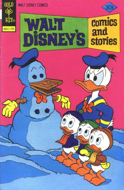 Cover for Walt Disney's Comics and Stories (Western, 1962 series) #v37#6 (438) [Gold Key]