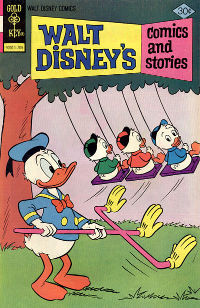 Cover for Walt Disney's Comics and Stories (Western, 1962 series) #v37#8 (440) [Gold Key]
