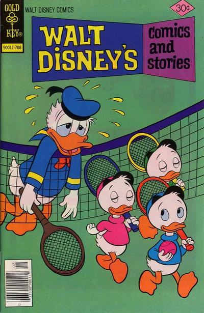 Cover for Walt Disney's Comics and Stories (Western, 1962 series) #v37#11 (443) [Gold Key]