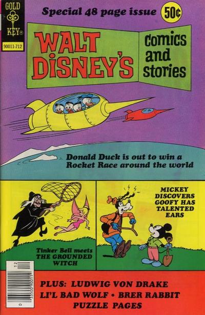 Cover for Walt Disney's Comics and Stories (Western, 1962 series) #v38#3 (447)