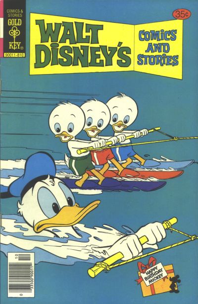 Cover for Walt Disney's Comics and Stories (Western, 1962 series) #v39#1 / 457 [Gold Key]