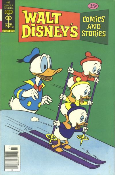 Cover for Walt Disney's Comics and Stories (Western, 1962 series) #v39#6 / 462 [Gold Key]