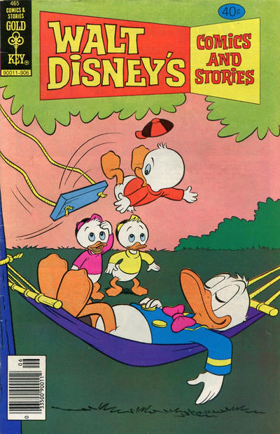 Cover for Walt Disney's Comics and Stories (Western, 1962 series) #v39#9 / 465 [Gold Key]