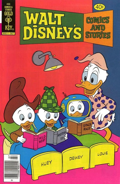 Cover for Walt Disney's Comics and Stories (Western, 1962 series) #v39#10 / 466 [Gold Key]