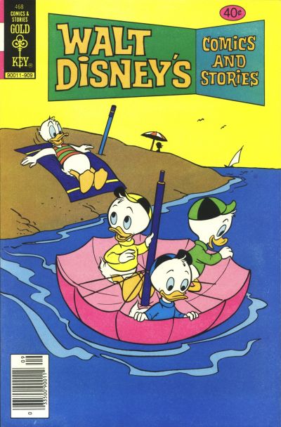 Cover for Walt Disney's Comics and Stories (Western, 1962 series) #v39#12 / 468 [Gold Key]