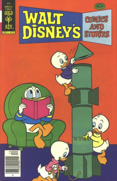 Cover for Walt Disney's Comics and Stories (Western, 1962 series) #v40#3 / 471