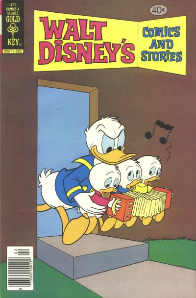 Cover for Walt Disney's Comics and Stories (Western, 1962 series) #v40#5 / 473 [Gold Key]