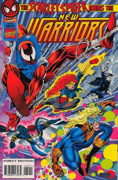 Cover for The New Warriors (Marvel, 1990 series) #62