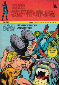 Cover Thumbnail for Hit Comics Die Spinne (BSV - Williams, 1971 series) #240