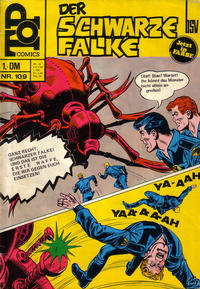 Cover Thumbnail for Top Comics Der Schwarze Falke (BSV - Williams, 1970 series) #109