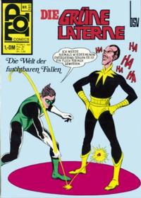 Cover Thumbnail for Top Comics Die Grüne Laterne (BSV - Williams, 1970 series) #105