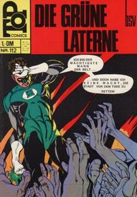 Cover Thumbnail for Top Comics Die Grüne Laterne (BSV - Williams, 1970 series) #112