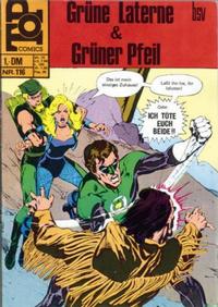Cover Thumbnail for Top Comics Die Grüne Laterne (BSV - Williams, 1970 series) #116