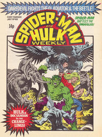 Cover for Spider-Man and Hulk Weekly (Marvel UK, 1980 series) #409