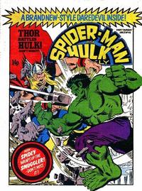 Cover for Spider-Man and Hulk Weekly (Marvel UK, 1980 series) #411