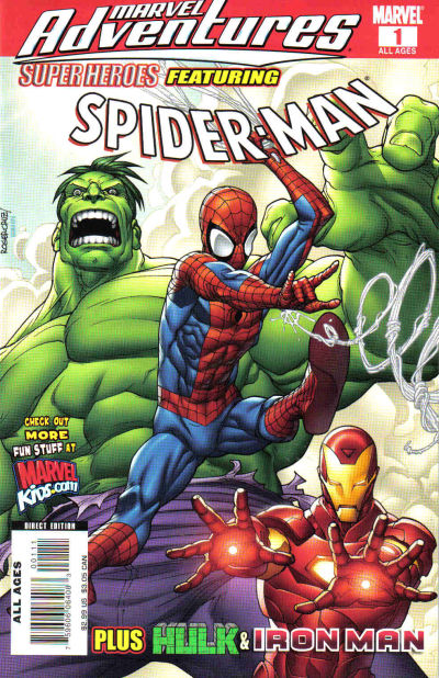Cover for Marvel Adventures Super Heroes (Marvel, 2008 series) #1