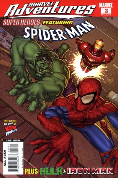 Cover for Marvel Adventures Super Heroes (Marvel, 2008 series) #3