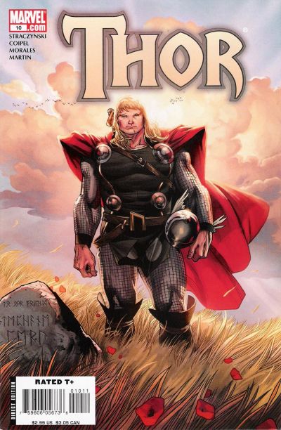 Cover for Thor (Marvel, 2007 series) #10