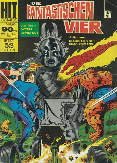 Cover for Hit Comics (BSV - Williams, 1966 series) #93