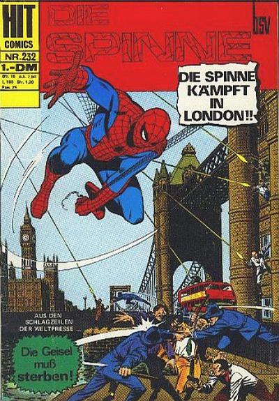 Cover for Hit Comics Die Spinne (BSV - Williams, 1971 series) #232
