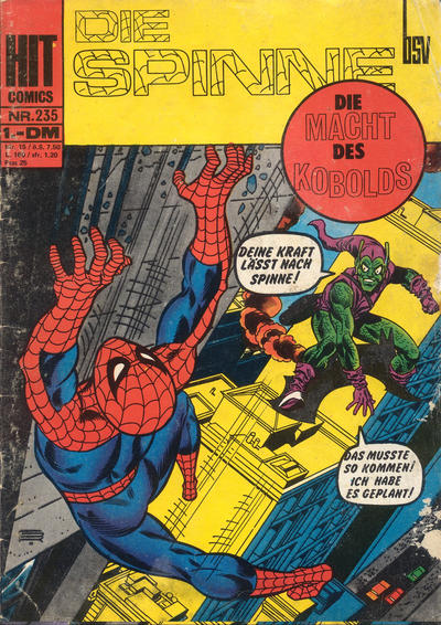 Cover for Hit Comics Die Spinne (BSV - Williams, 1971 series) #235