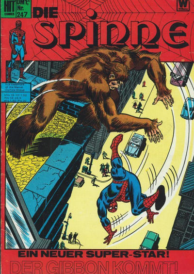 Cover for Hit Comics Die Spinne (BSV - Williams, 1971 series) #247